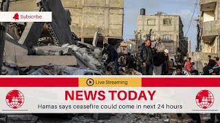 🛑 Hamas says ceasefire could come in next 24 hours | TGN News