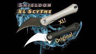 Shieldon XL Scythe Prototype: Bigger IS Better in a folding Pikal Blade