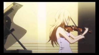 Kousei \u0026 Kaori brawl-ish performance [Edited][Ep 04 of Shigatsu wa Kimi no Uso]