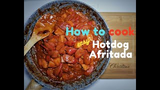 Hotdog Afritada #afritada