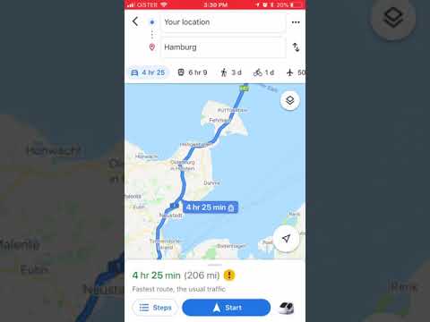 ¿Cómo EVITAR FERRIES en GOOGLE MAPS iPhone?