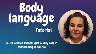 Body language line dance tutorial Phrased intermediate choreography by Johnson, Lynn & Cooper