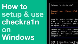 [Easy] How to setup and use checkra1n on Windows. iOS 12.0 - 14.6b1 ( See description for update)