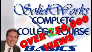 SolidWorks Complete College Course for Beginners w/Training Guide