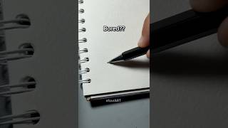 Simple things to draw when bored ✍️ (#shorts #art )