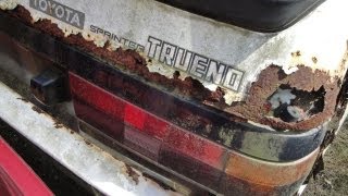 A junk Hachiroku: Toyota Sprinter Trueno GT-APEX AE86