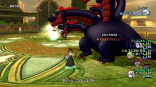 ひな子のDQ10動画　嵐の領界　黒蛇鬼アクラガレナ嵐魔ウェンリル