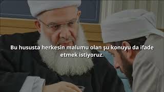 Menzil Miras Meselesi Şeyh Seyyid Muhammed Fettah ElHüseyni(k.s) Mesajı