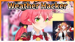 這首歌Miko自己帶卡拉ＯＫ字幕來了《Weather Hacker》【hololive｜中文翻譯｜#櫻巫女｜#さくらみこ｜#SakuraMiko】