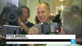 AUSTRALIA - Al-Jazeera's journalist Peter Greste freed from custody