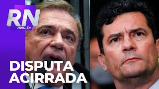 Álvaro Dias e Sérgio Moro estão empatados na corrida para senador federal