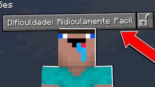 Minecraft: A NOVA DIFICULDADE ABSURDAMENTE FÁCIL DO MINECRAFT!