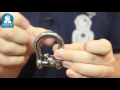 Blue Orb Bow Shackle - www.simplyscuba.com