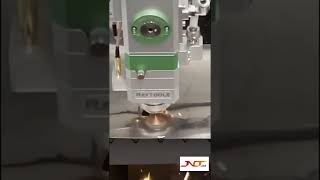 This is a working video for 1mm stainless steel cutting 1000w laser cutter