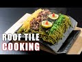 Cooking with Roofing Tile?! Kawarasoba