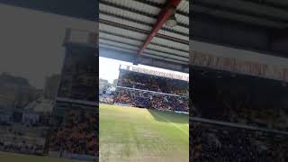 Tranmere fans at Bradford #trfc #footballshorts #awaydays #bcafc