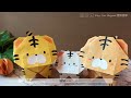 👐diy👐 how to make paper origami tiger box｜ chinese new year crafts｜ gift box ideas eng sub