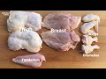 【さばいてく 】丸鶏【how to debone a chicken 】whole chicken