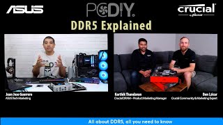 DDR5 Explained - All You Need To Know -  ASUS \u0026 @crucial