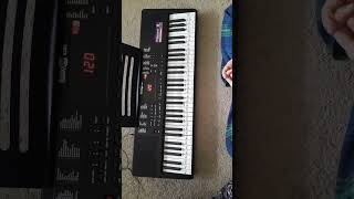 RockJam Compact 61 Key Keyboard with Sheet Music Stand, Power Supply, #viral #shorts