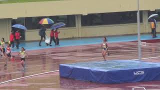 彰化縣108年中小學運動會高女組200m預賽沛珊