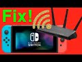 Nintendo Switch Not Connecting to WiFi Router FIX!!