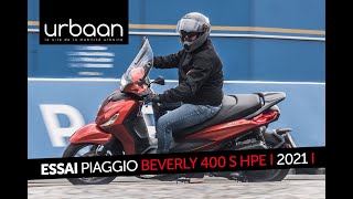 Essai Piaggio Beverly 400 S HPE 2021 - urbaanews