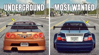 NFS Heat: MOST WANTED BMW M3 E46 GTR LE VS UNDERGROUND NISSAN SKYLINE GT-R R34 (WHICH IS FASTEST?)