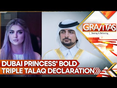 Dubai Princess calls out infidelity in public split, uses Triple Talaq to end marriage Gravitas