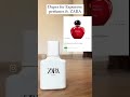 Expensive perfume dupes #shorts #dupes #perfume #zara