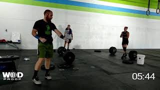 Cole and Berek 2018 CrossFit Team Series Event 7 - Clean and Jerk Complex