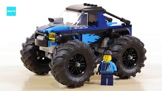 レゴ シティ 青いモンスタートラック 60402 ／ LEGO City Blue Monster Truck Speed build \u0026 Review