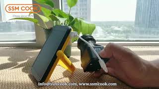 Test: ssm fan can work well with the solar power bank