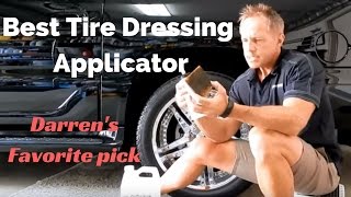 Tire Cleaners and Dressings: A lesson on the best dressing applicator