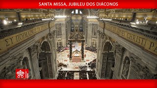 23 de fevereiro de 2025, SantaMissa, Jubileu dos Diáconos | Dom Rino Fisichella