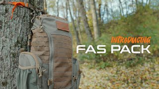 FAS PACK - For All Saddle Hunters. We created the most modular and versatile saddle hunting pack