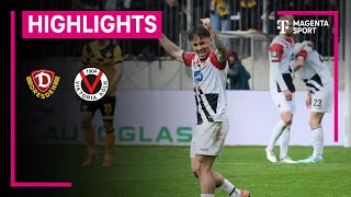 Dynamo Dresden - FC Viktoria Köln | Highlights 3. Liga | MAGENTA SPORT