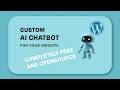 🚀 I Built a FREE AI Chatbot Plugin for WordPress! ( No api costs) totally free and open source.