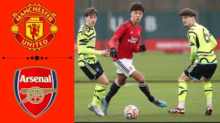 Manchester United vs Arsenal | All Goals & Highlights | U18 Premier League Cup | 03/02/24