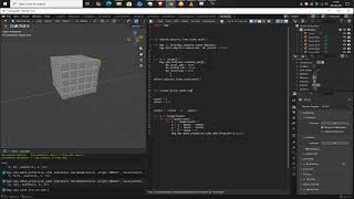 Blender Python Tutorial: Create a Grid of Cubes - Part 3