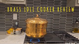 Brass Idli Cooker Review |Zishta | Parambariya Cooking | Fluffy Idlies