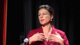 Sahra Wagenknecht bei der Rosa-Luxemburg-Konferenz 2016