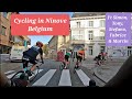 Cycling in Ninove, Belgium Ft Simon, Tony, Stefano, Fabrice & Martin
