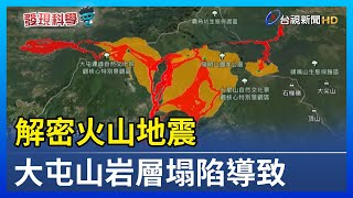 解密火山地震 大屯山岩層塌陷導致【發現科學】