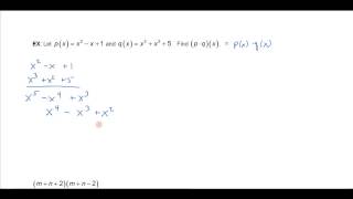 Multiplying Larger Polynomials