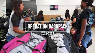 Operation Backpack 2023