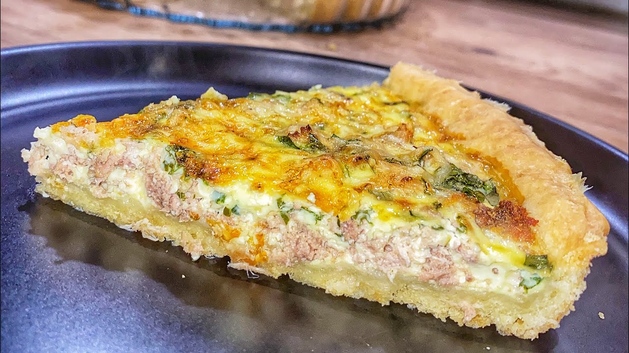 La Quiche Au Thon ~ Recette Facile Et Rapide - YouTube