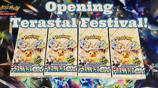 Opening Pokemon Terastal Festival!