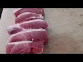 watch brother dao easily cut white pigs 【dao peng】