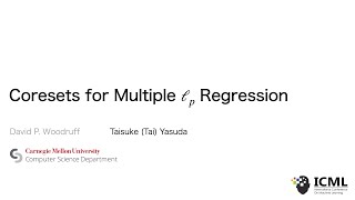 Coresets for Multiple Lp Regression (ICML 2024)